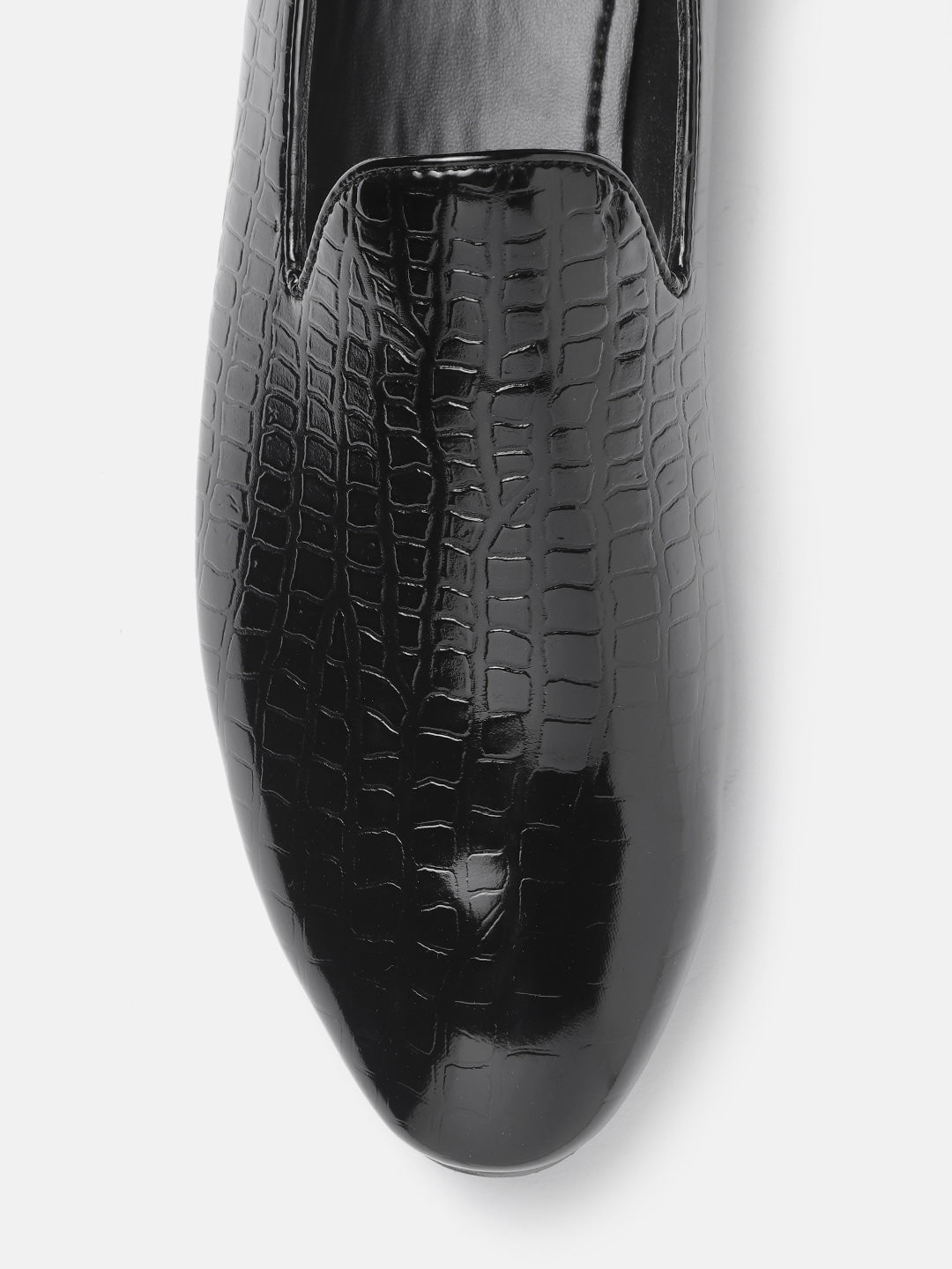 Mango - Shoes - Men PU Slip-Ons - Black - 0fd861d9-b4b9-4bdb-84e7-729ceaf3eaf31635483677022-House-of-Pataudi-Men-Casual-Shoes-7631635483676775-5