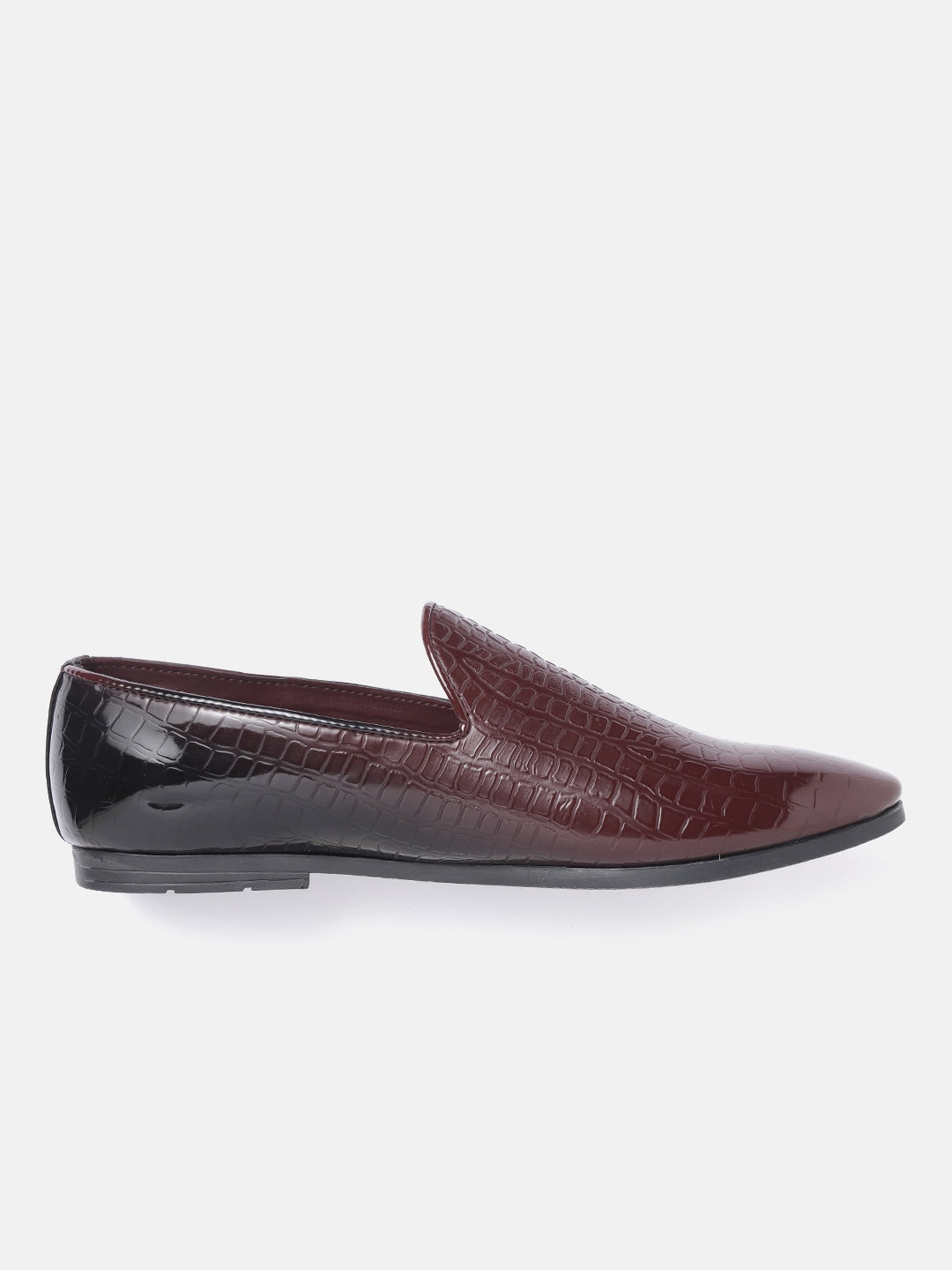 Mango - Shoes - Men PU Slip-Ons - Maroon - 14ce12d6-bba7-49c4-b152-6d167f439fc11635483511322-House-of-Pataudi-Men-Casual-Shoes-4521635483511100-2
