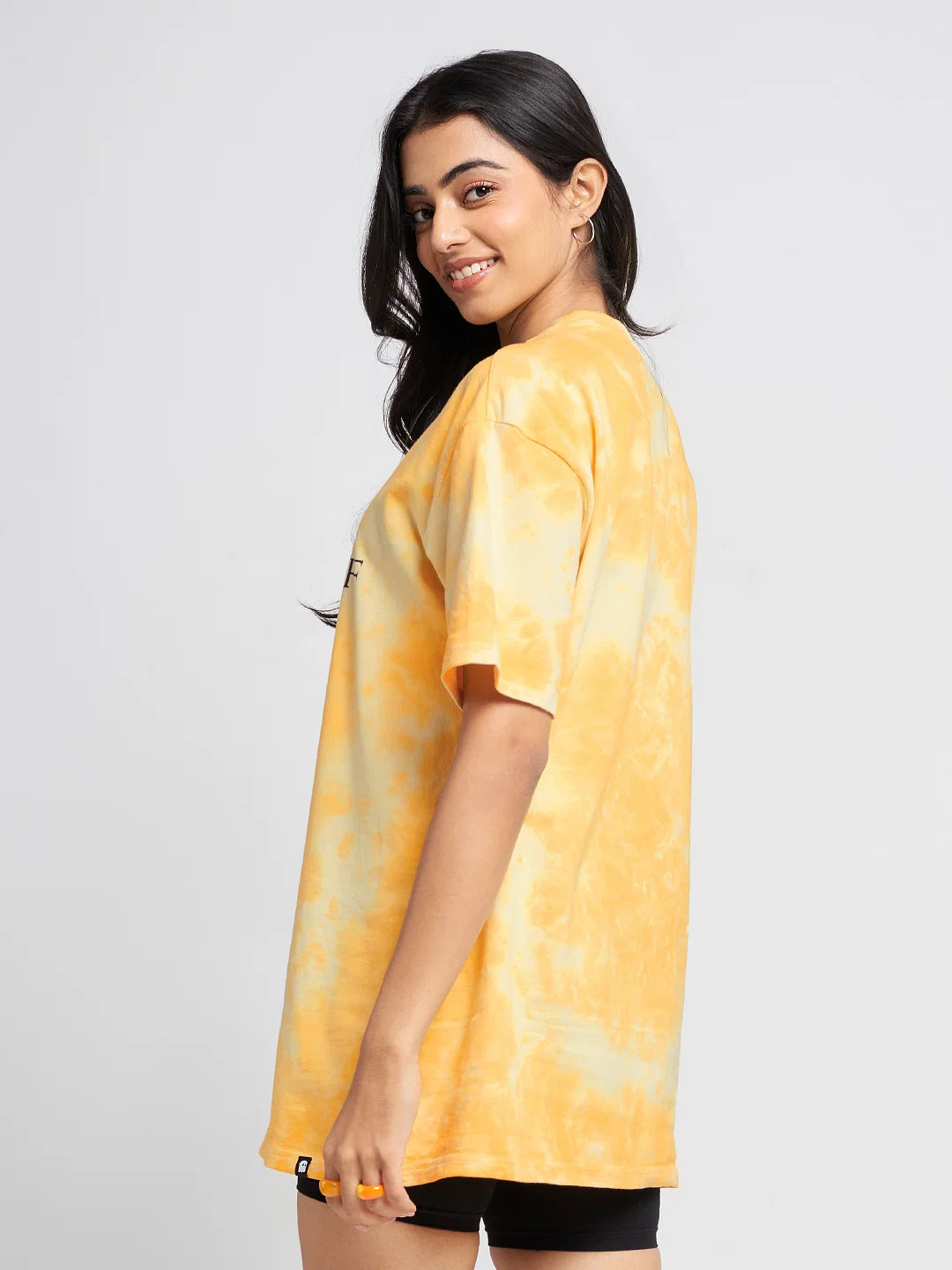 The Souled Store - Tshirts - Harry Potter: House Hufflepuff (Tie Dye) - W - - 1659787219_8070375