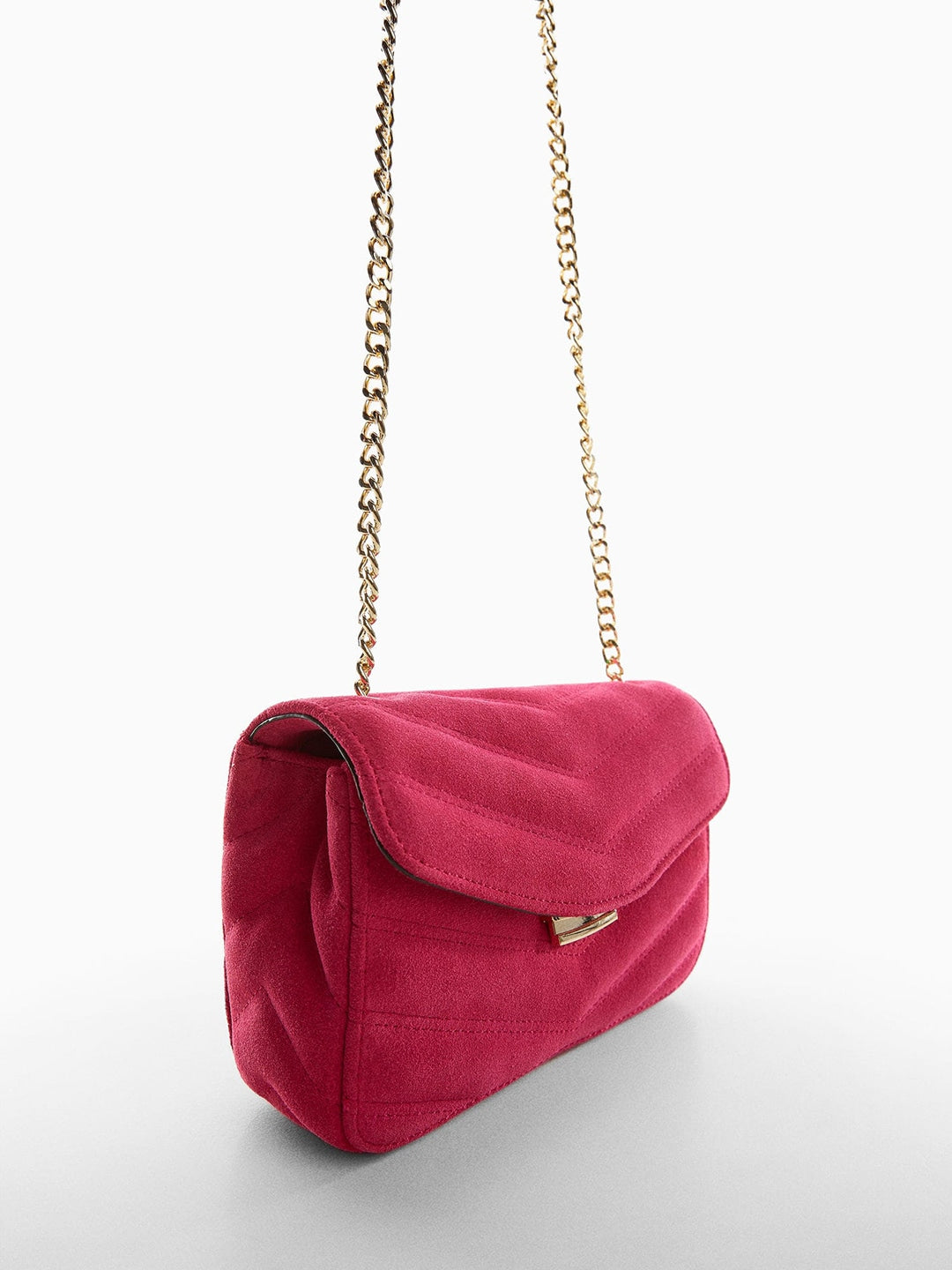 Mango - Sling bag - Leather Red Quilted Sling Bag - Onesize - 3e8f931a-e61b-4350-883d-82012553bb341673948679591WalletsMANGOWomenEarringsMANGOWomenEarringsMANGOWomenHeelsMA2