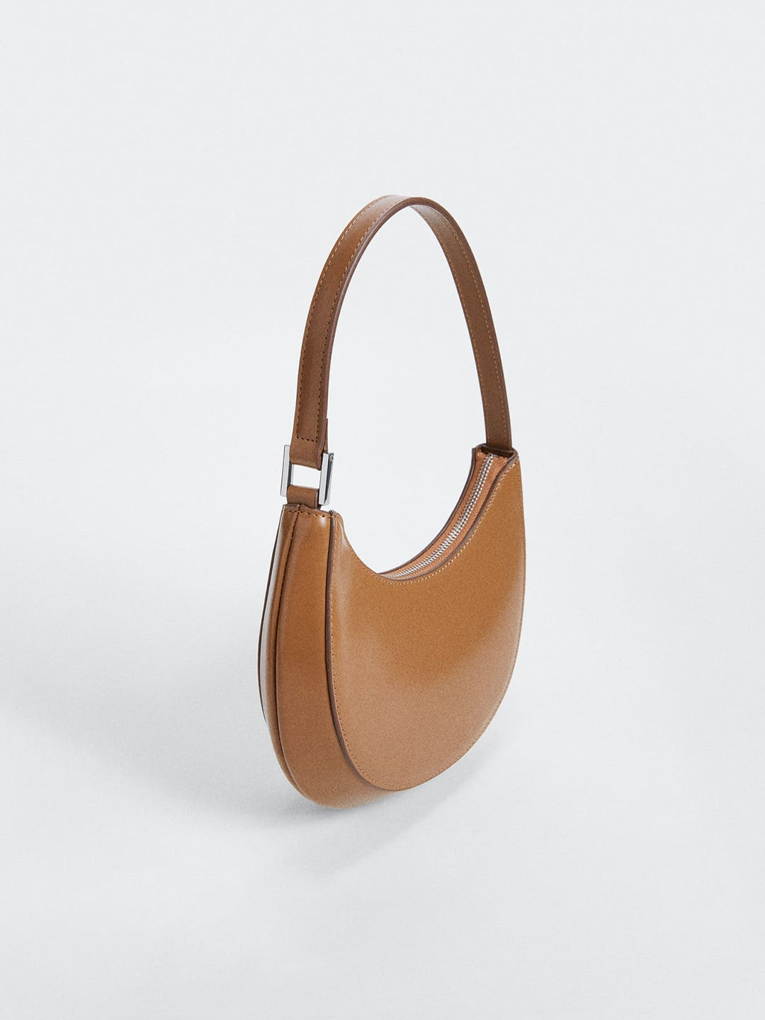 MANGO - Handbag - Half Moon Style Baguette Bag - Brown - 481778d9-cde3-4b4a-99d4-465117852aa61662465702058WaistcoatMangoKidsBoysSweatersMangoKidsBoysSweatshirtsMangoK2