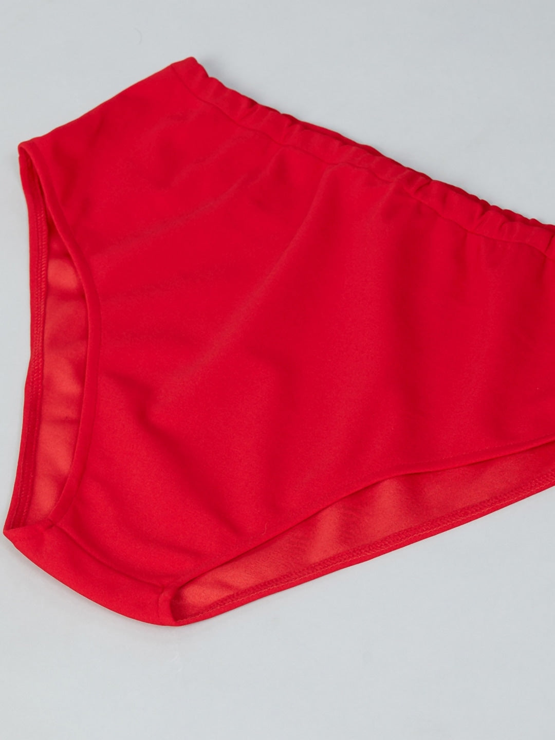 Athena - Swimwear - Red Solid Two-Piece Swim Set - - 77056bc7-12fb-4065-a2c8-30b88b4418aa1666262411923-Athena-Women-Red-Solid-Two-Piece-Swim-Set-9631666262411447-4