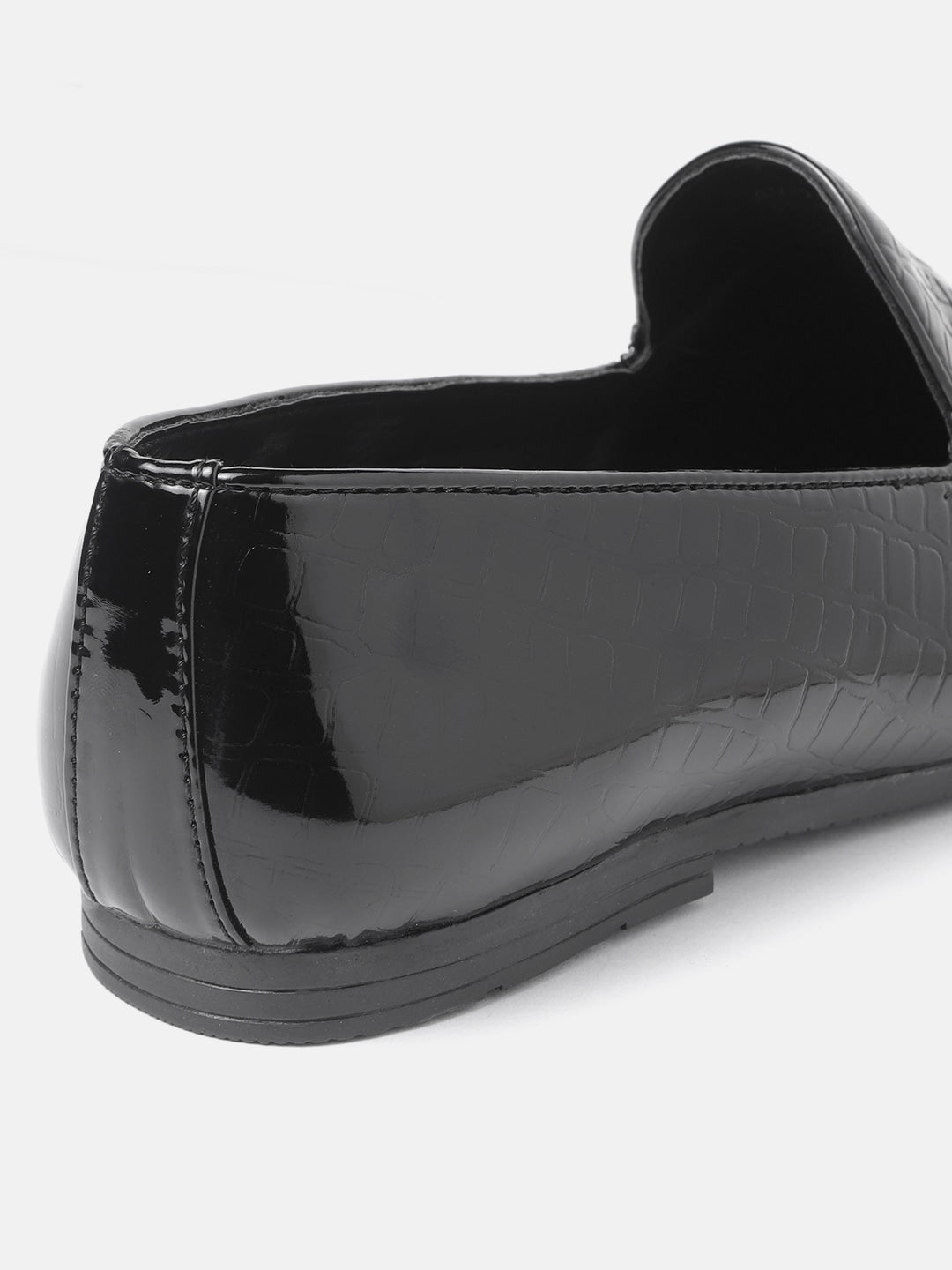 Mango - Shoes - Men PU Slip-Ons - Black - 7a352694-e7b8-4556-9de6-06cbdbd255431635483677029-House-of-Pataudi-Men-Casual-Shoes-7631635483676775-4