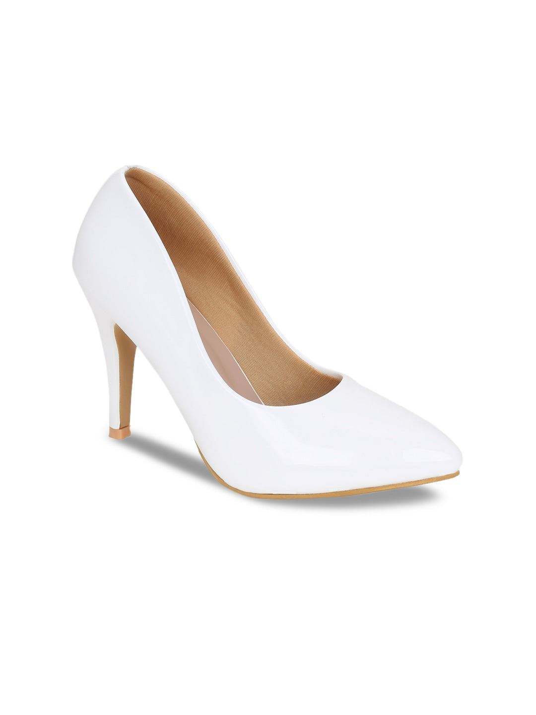 Get Glamr - Pumps - Image Swatches with Price - White - a341f7ed-4487-499c-8350-4c215eef617a1648188781217GetGlamrWhiteEmbellishedBlockPumps2_78b07b0b-febd-44a3-a44b-0d0e2ee91637