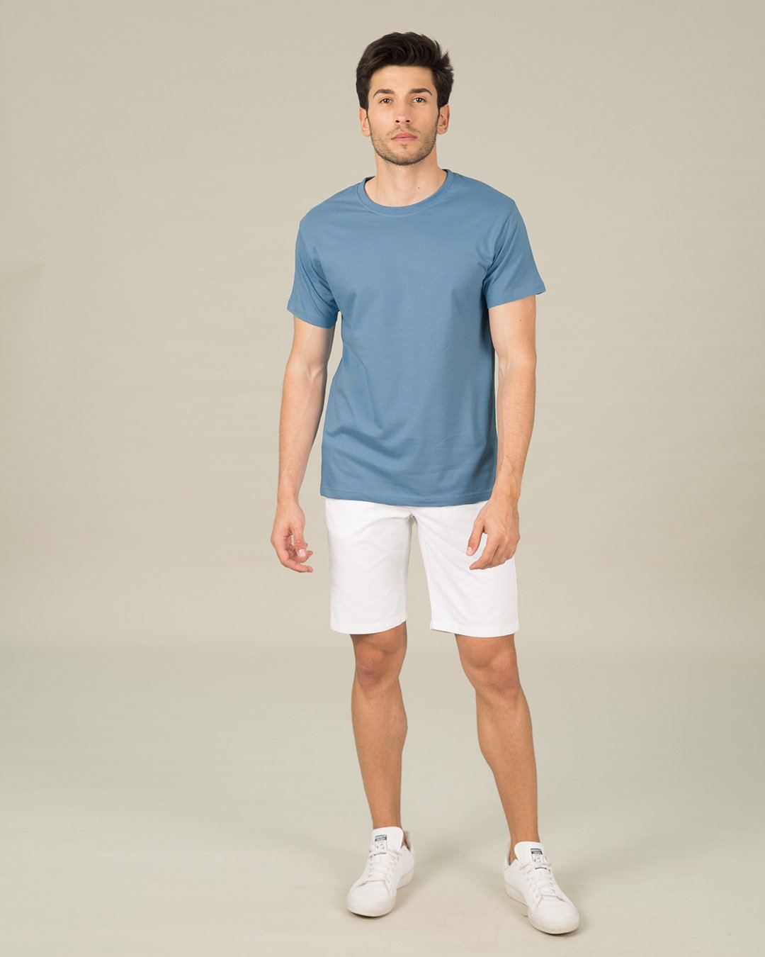 StarApps - Tshirts - 100% Cotton Blank T-shirts - for him Island Blue - island-blue-half-sleeve-t-shirt-men-s-plain-t-shirts-209191-1560418321