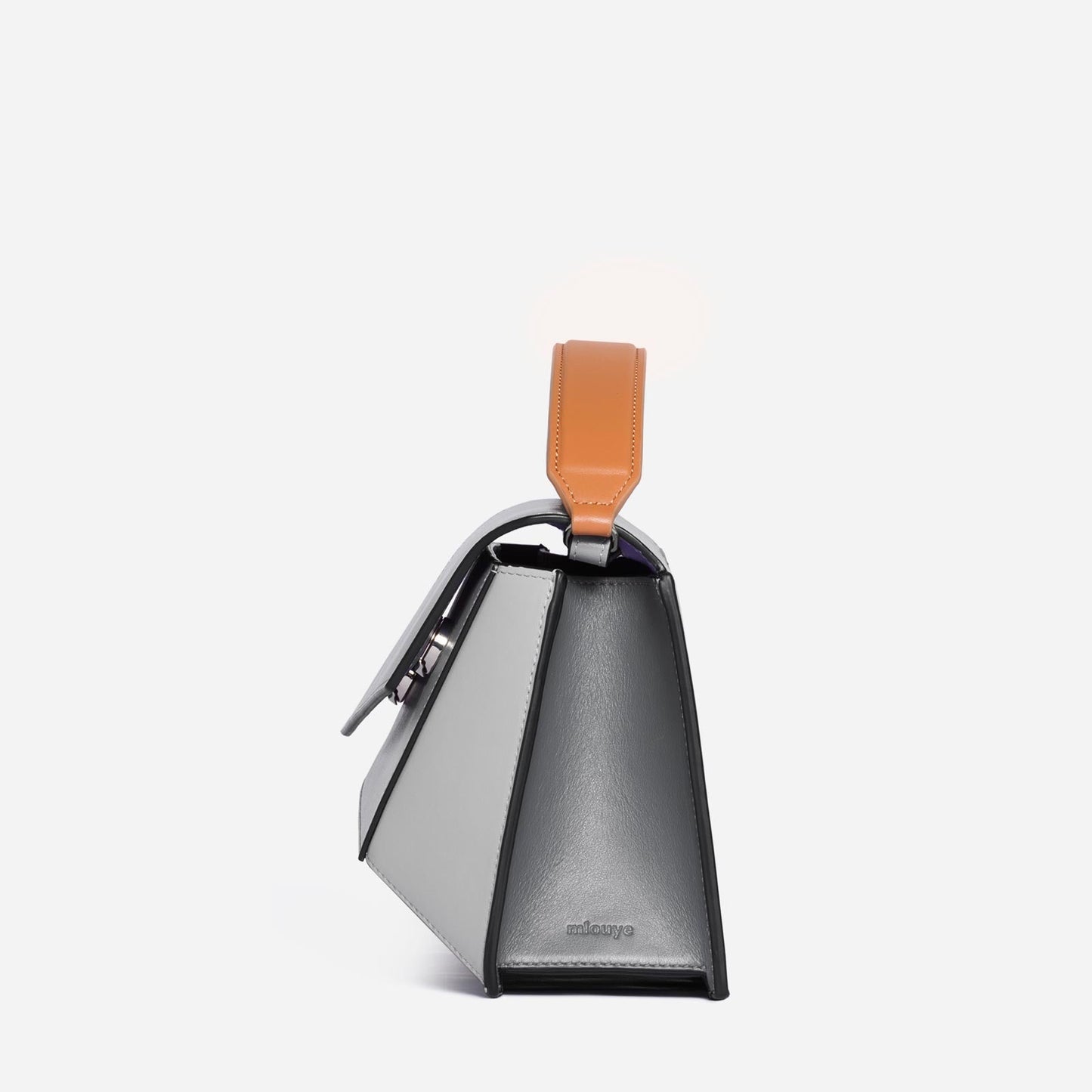 Mlouye - Handbag - Low Stock Alert - Black & Gray - mlouye-naomi-black_grey-4_1800x1800_12efe0ac-3ace-4ea2-88f5-9b8f8f523e80