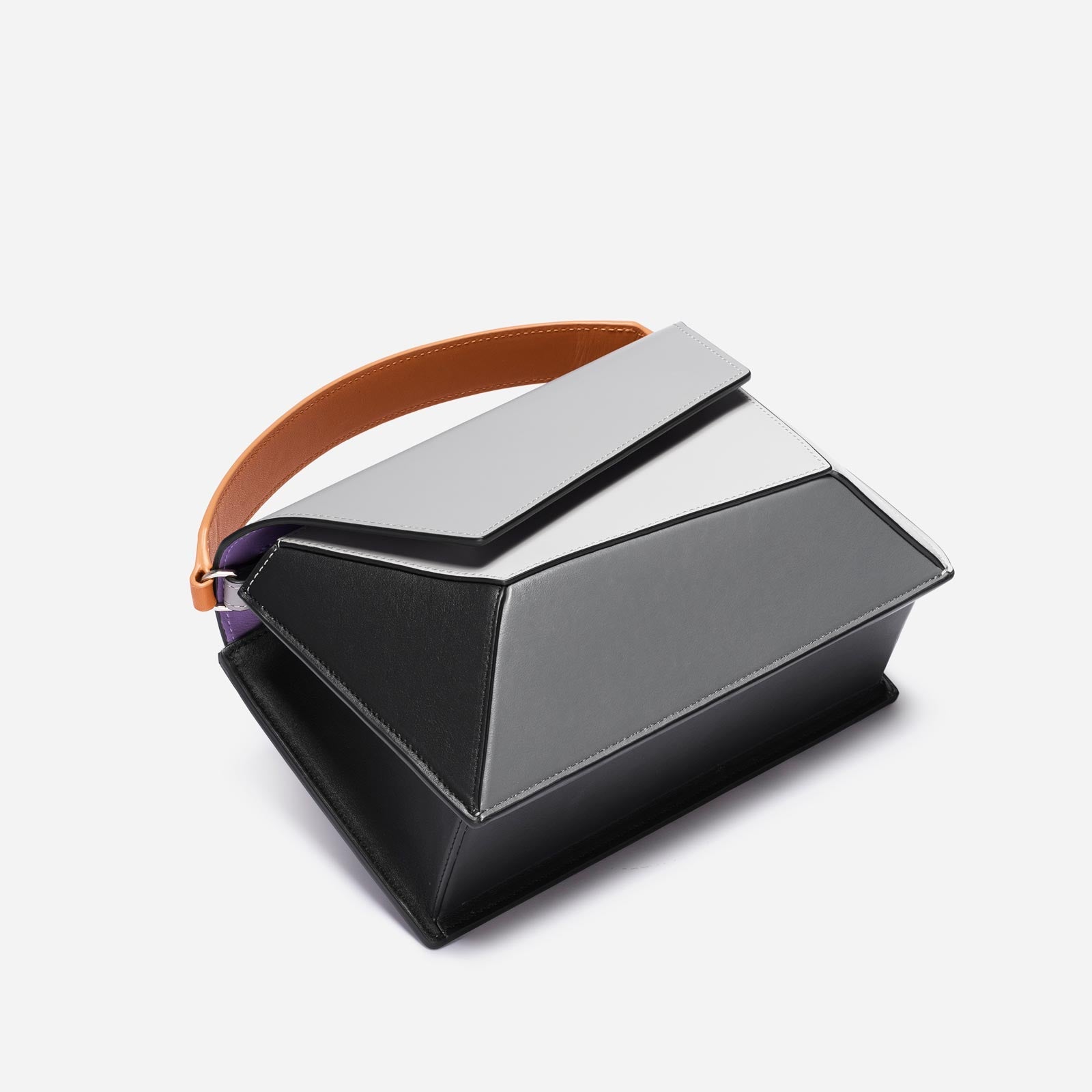 Mlouye - Handbag - Low Stock Alert - Black & Gray - mlouye-naomi-black_grey-5_1800x1800_06005280-2842-4211-bef9-2959538ad28e