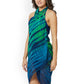 Green & Blue Dyed Sarong
