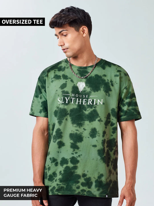 The Souled Store - Tshirts - Harry Potter: House Slytherin (Tie Dye) - - 1648537861_8059197