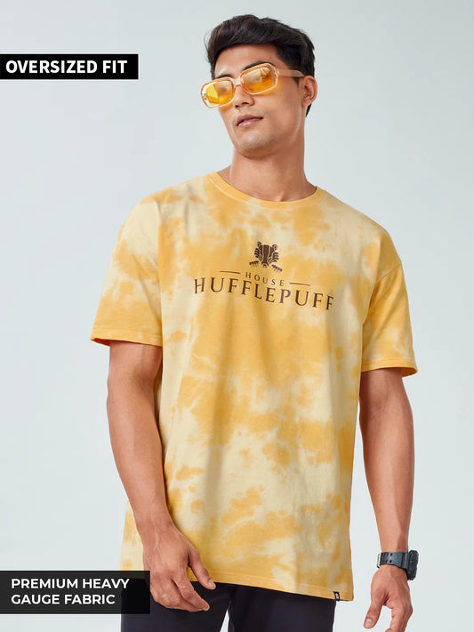 The Souled Store - Tshirts - Harry Potter: House Hufflepuff (Tie Dye) - - 1677591904_7244477