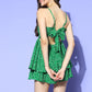 Berrylush - Jumpsuit - Green Floral Straps Playsuit - - 272c49f7-8e7a-4dd2-ac59-68d15a9280011665386714684-Berrylush-Women-Green-All-Over-Print-Layered-Jumpsuit-947166-5