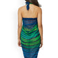 Green & Blue Dyed Sarong