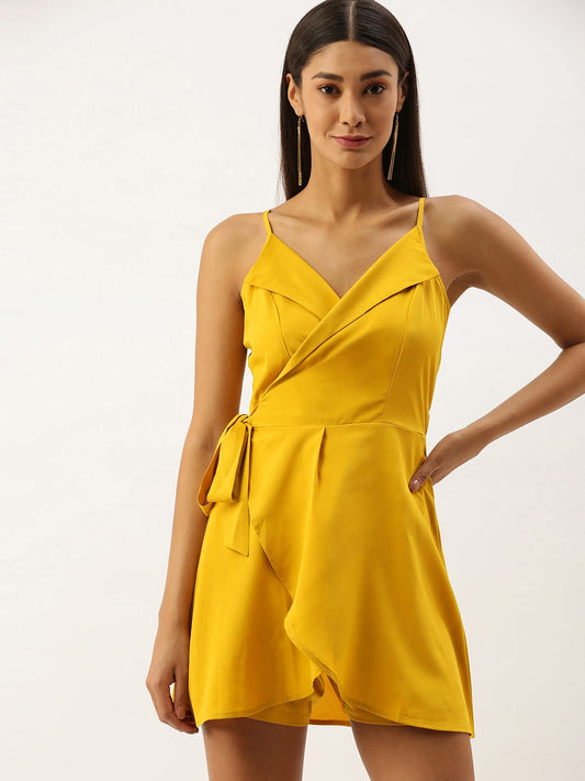 Berrylush - Playsuit - Women Yellow Solid Playsuit - - ab9640d7-0893-4fee-b979-818cced6af181617618013329-Berrylush-Women-Jumpsuit-3611617618012619-1