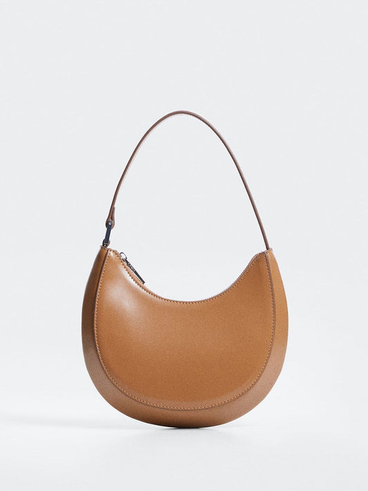 MANGO - Handbag - Half Moon Style Baguette Bag - Brown - c8bede71-45e3-4ba4-9fa3-5e7becda14491662465702047WaistcoatMangoKidsBoysSweatersMangoKidsBoysSweatshirtsMangoK1