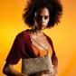 MANGO - Handbag - Basket Woven Shoulder Bag - Creme - fec2099c-3937-4c42-bea9-a81730aad75e1668427395096-MANGO-Beige-Basket-Woven-Design-Structured-Baguette-Shoulder-6
