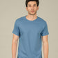 StarApps - Tshirts - 100% Cotton Blank T-shirts - for him Island Blue - island-blue-half-sleeve-t-shirt-men-s-plain-t-shirts-209191-1560418315