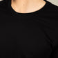 StarApps - Tshirts - 100% Cotton Blank T-shirts - for him Jet Black - jet-black-half-sleeve-t-shirt-men-s-plain-t-shirts-106-1560838121