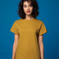 StarApps - Tshirts - 100% Cotton Blank T-shirts - for her Mustard Yellow - mustard-yellow-boyfriend-t-shirt-women-s-plain-boyfriend-t-shirts-196427-1554208692